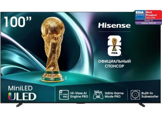 4K (Ultra HD) Smart телевизор HISENSE 100U7Q